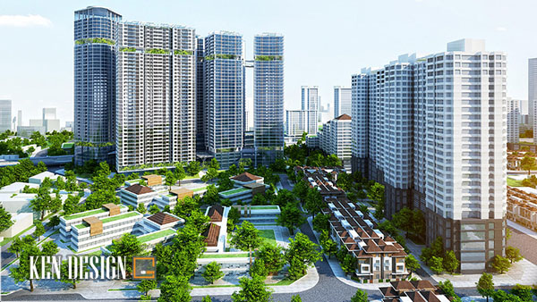 thiết kế chung cư đẹp tại Hà Nội 
